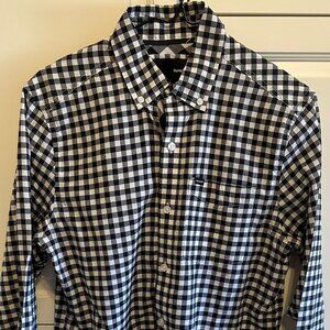 Gingham Button-Down Shirt - Hurley (Black & White)
